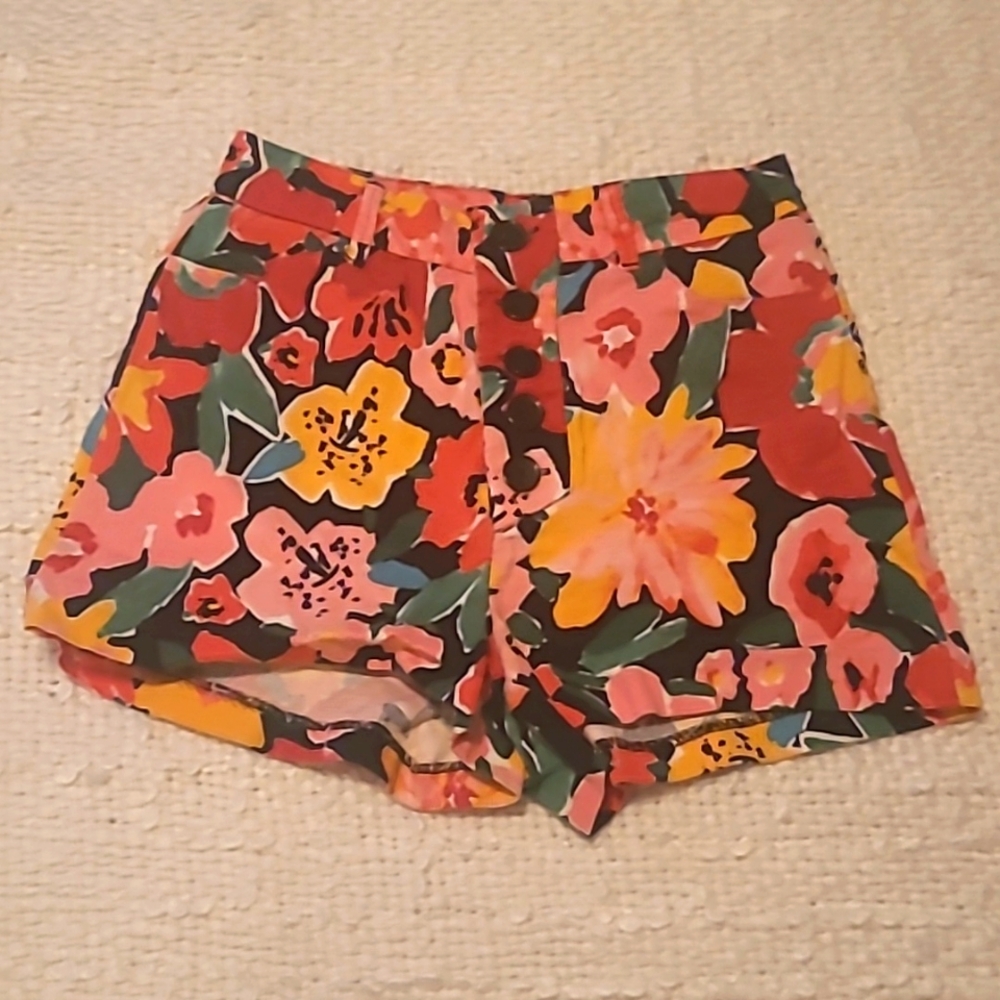 ⭐ $5 ⭐ Zara Floral Shorts Size XS